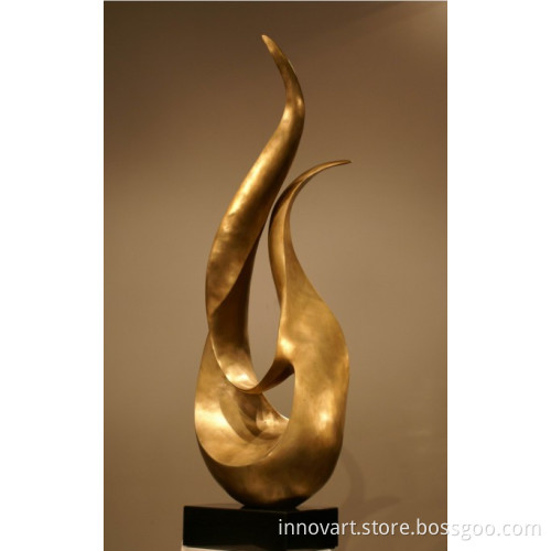 cast brass sculpture